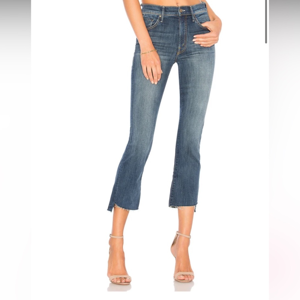 Mother Insider Crop Step Fray Not Rough Enough size 25